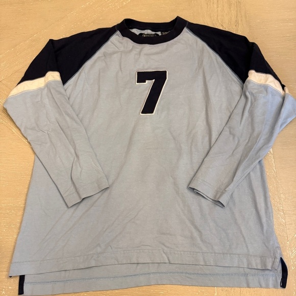 Kids Long Sleeve Tee with Number 7 Design - Picture 2 of 5